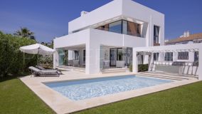 Very Private Contemporary Villa in the New Golden Mile with Sea Views