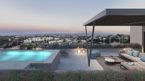 Ático con gran solárium y piscina privada con vistas panorámicas