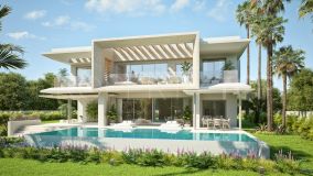 New luxury villa with sea views in gated community