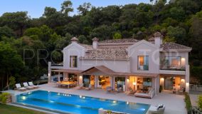 Villa nueva en La Zagaleta con vistas panorámicas al mar