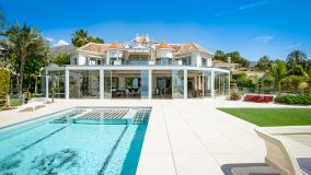 Villa de diseño con vistas panorámicas al mar, Milla de Oro de Marbella