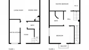 For sale Las Lagunas 2 bedrooms town house