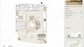 For sale apartment with 1 bedroom in Malaga