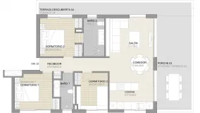 Apartment for sale in Son Armadams with 3 bedrooms