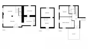 Semi detached house for sale in Cartama