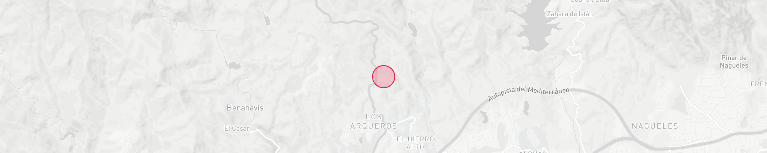 Mapa de localización de la propiedad - El Madroñal