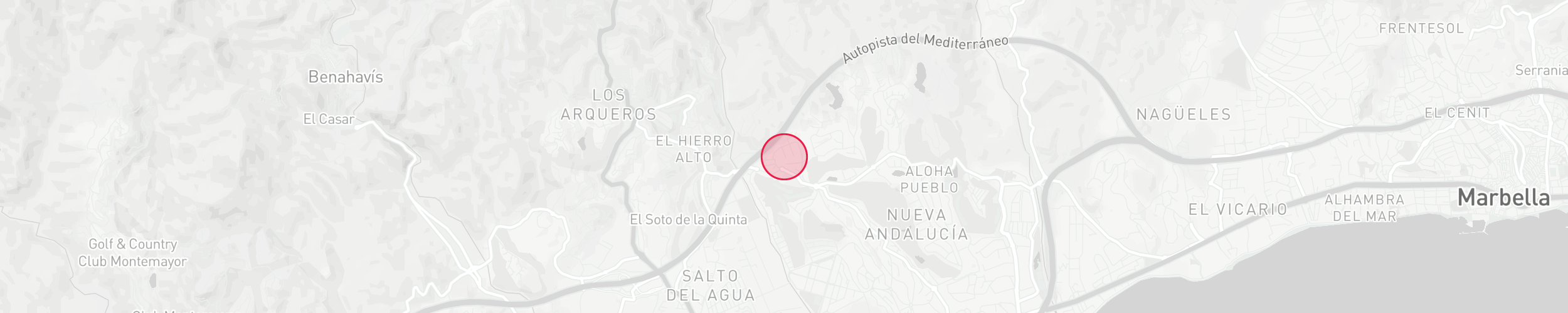 Plan de localisation de propriétés - Haza del Conde