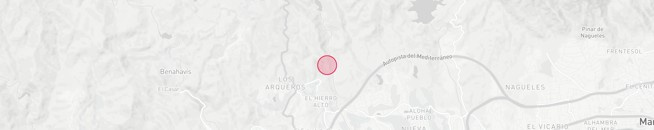 Mapa de localización de la propiedad - Lomas de La Quinta