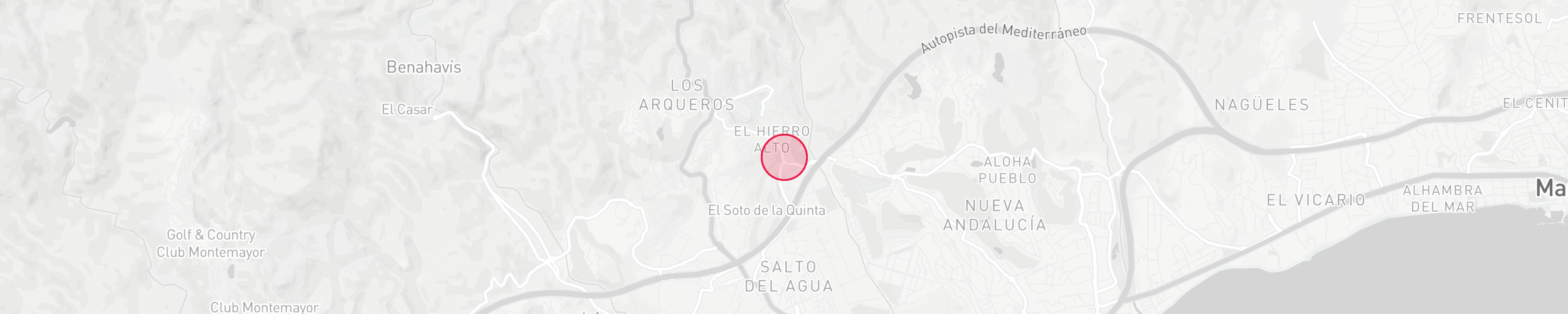 Mapa de localización de la propiedad - La Quinta