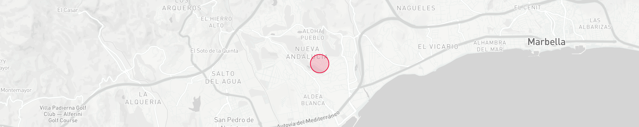 Карта расположения объекта - Parcelas del Golf