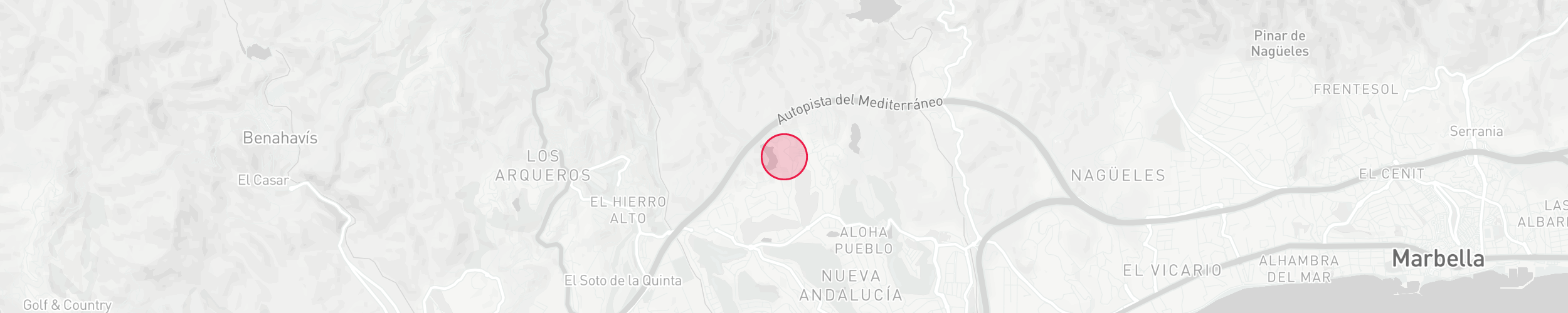 Plan de localisation de propriétés - Aldea Dorada