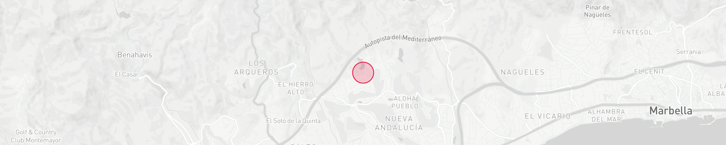 Property Location Map - Palacetes Los Belvederes