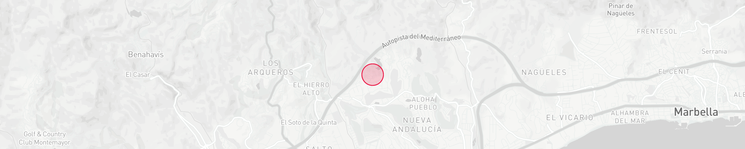 Mapa de localización de la propiedad - Les Belvederes