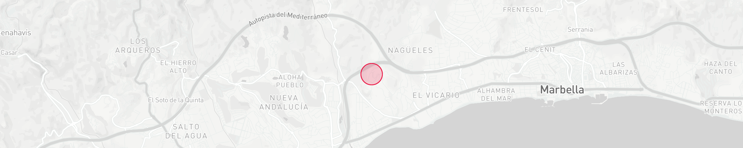 Property Location Map - Lomas de Magna Marbella
