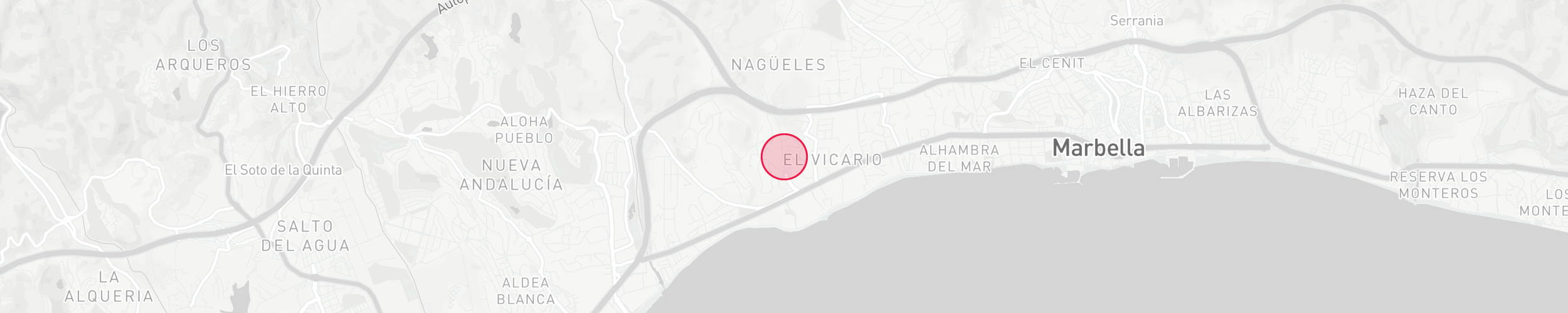 Standortkarte der Immobilie - Señorio de Marbella