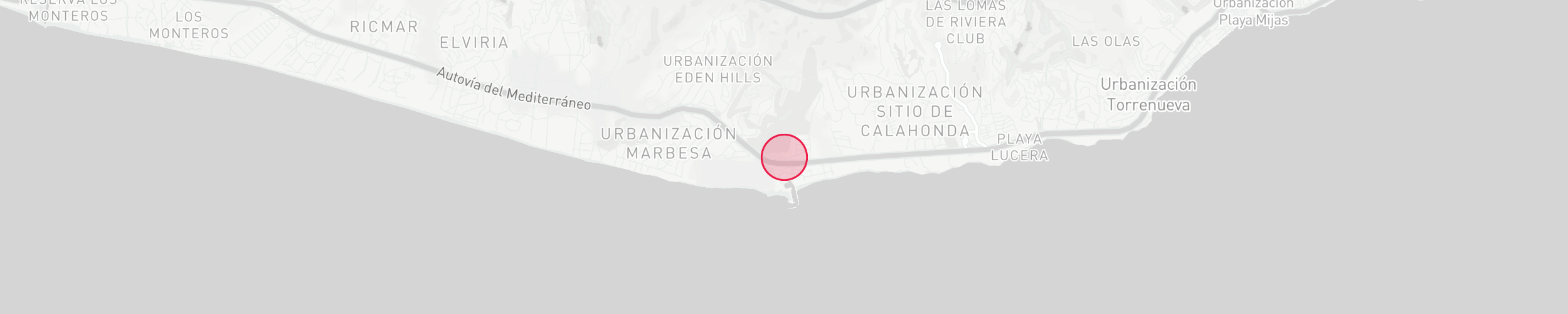 Карта расположения объекта - Cabopino