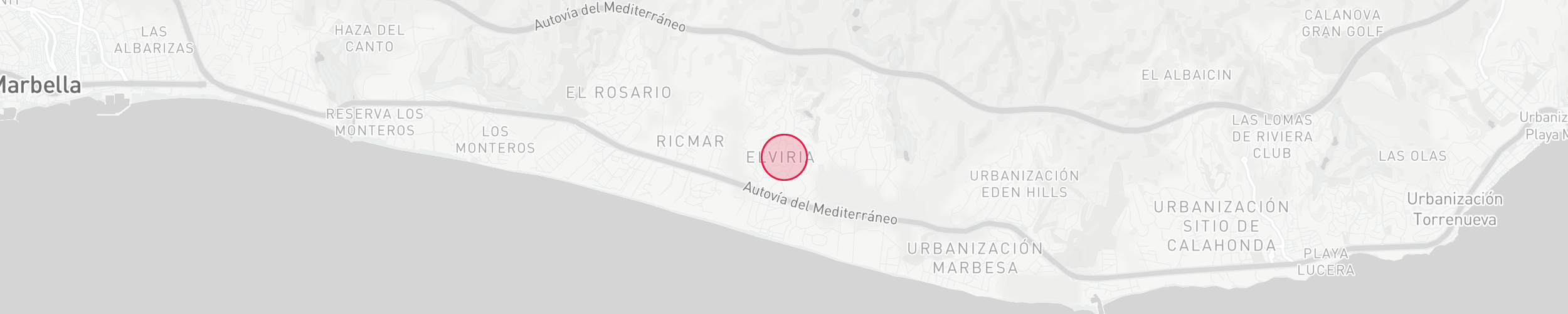 Plan de localisation de propriétés - Elviria