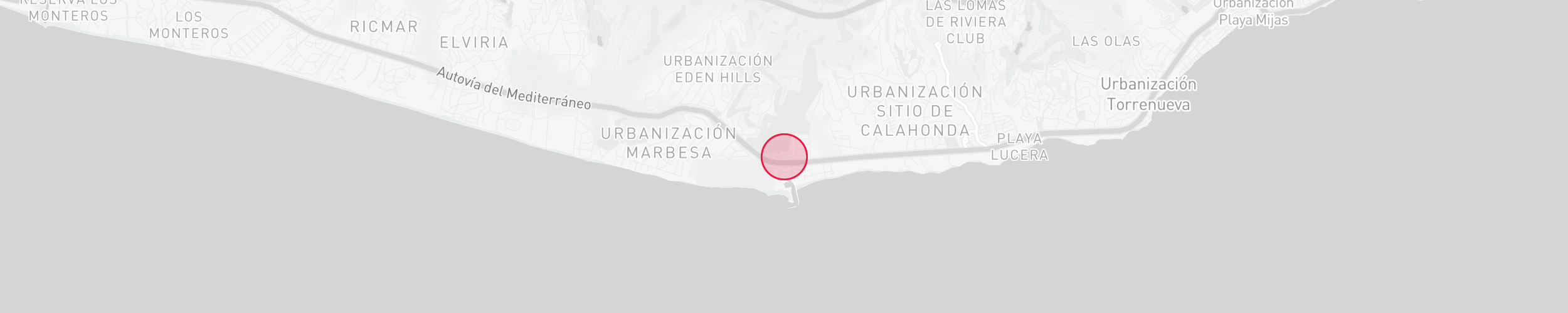 Plan de localisation de propriétés - Cabopino