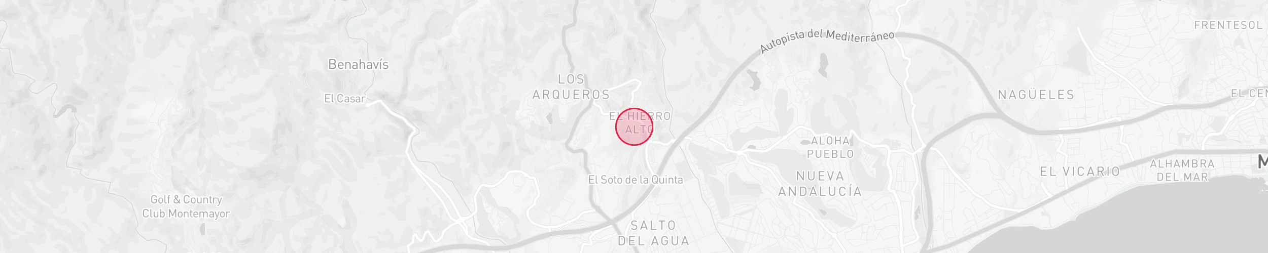 Mapa de localización de la propiedad - El Herrojo