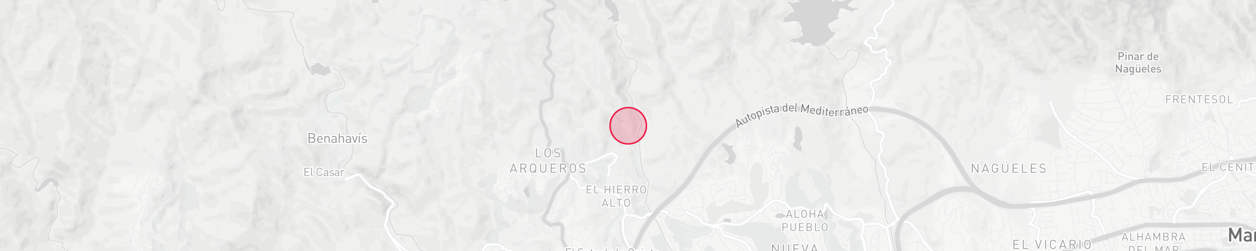Plan de localisation de propriétés - Lomas de La Quinta
