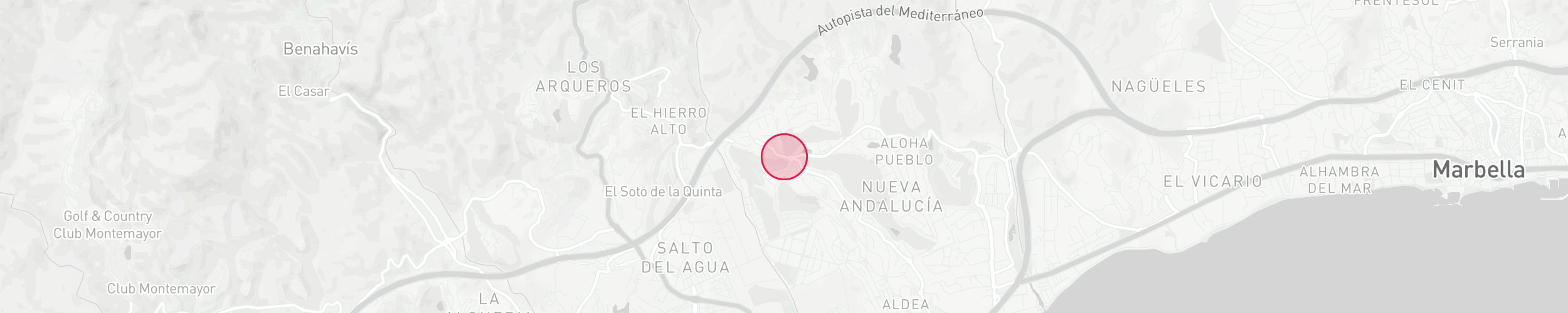 Карта расположения объекта - Los Naranjos