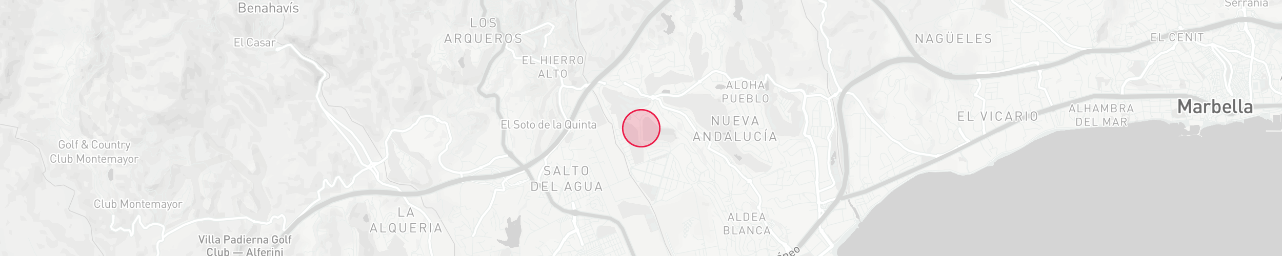 Карта расположения объекта - Los Naranjos Golf