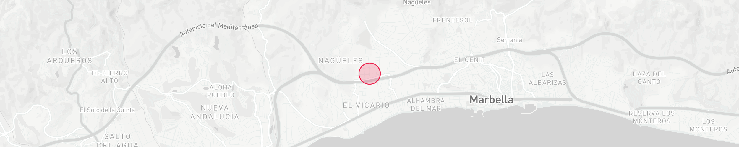Standortkarte der Immobilie - Nagüeles