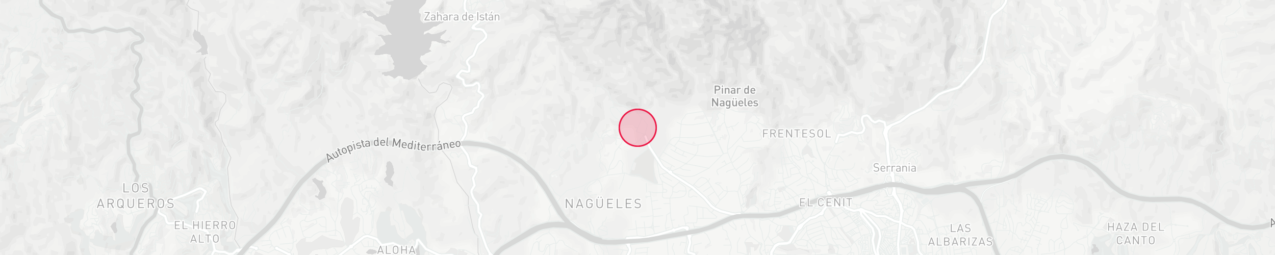 Карта расположения объекта - Los Picos