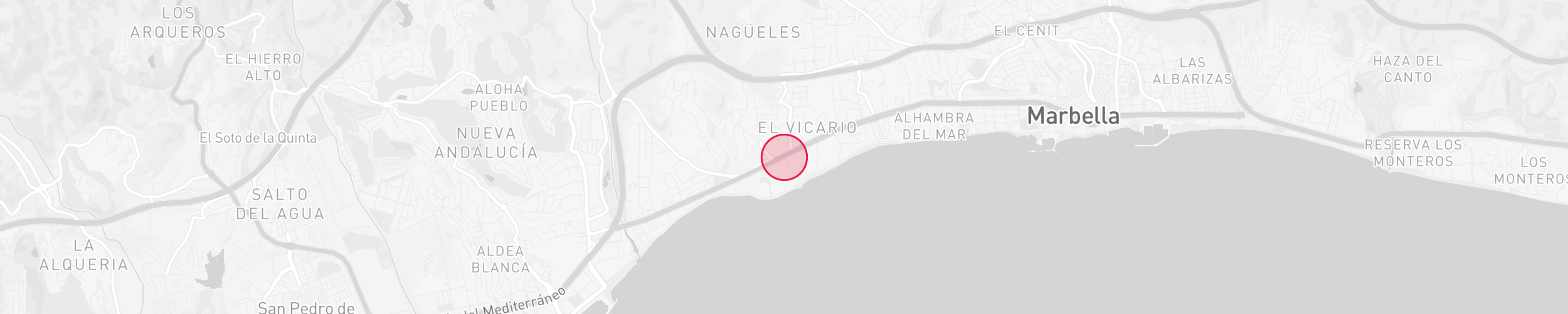 Property Location Map - Marbella Golden Mile