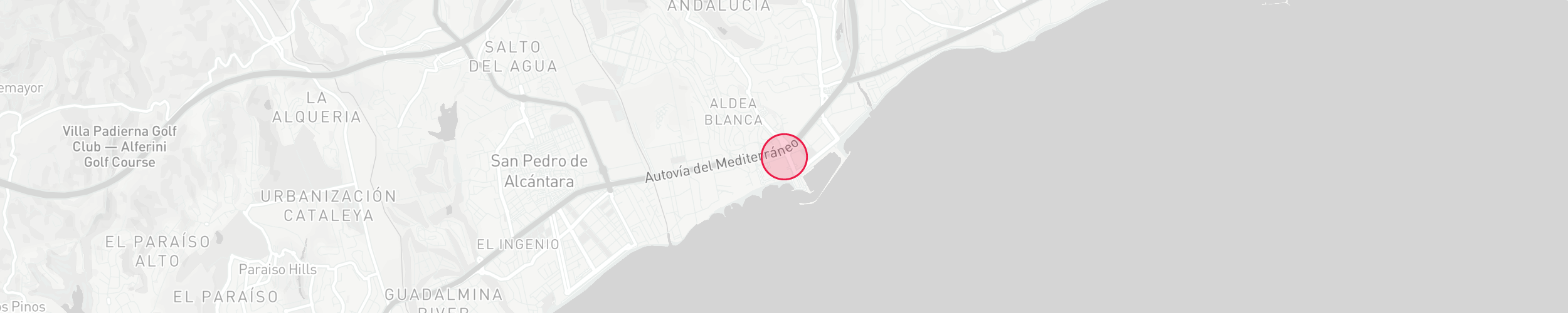 Standortkarte der Immobilie - Playas del Duque