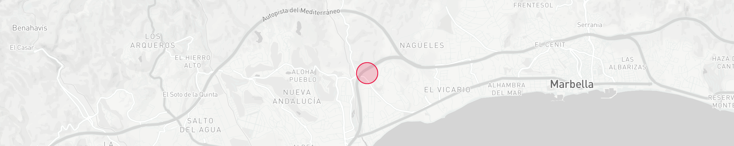 Plan de localisation de propriétés - Epic Marbella
