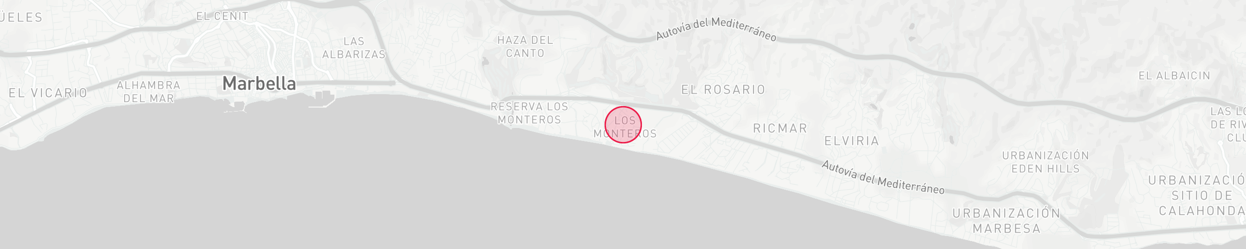 Property Location Map - Los Monteros Playa