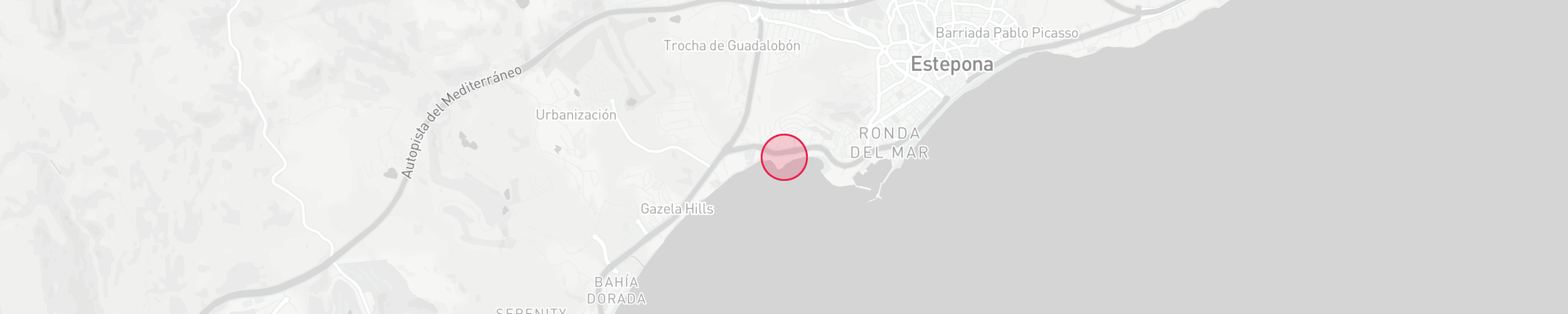 Mapa de localización de la propiedad - Doncella Beach