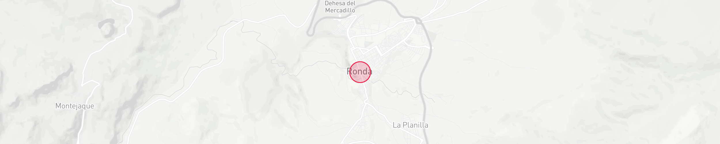 Standortkarte der Immobilie - Ronda