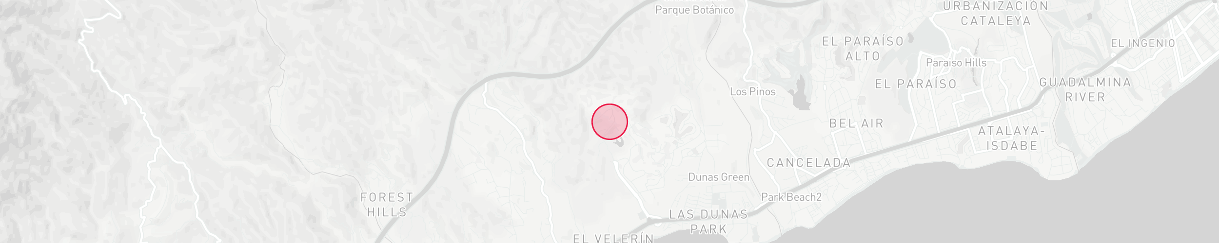 Mapa de localización de la propiedad - La Panera