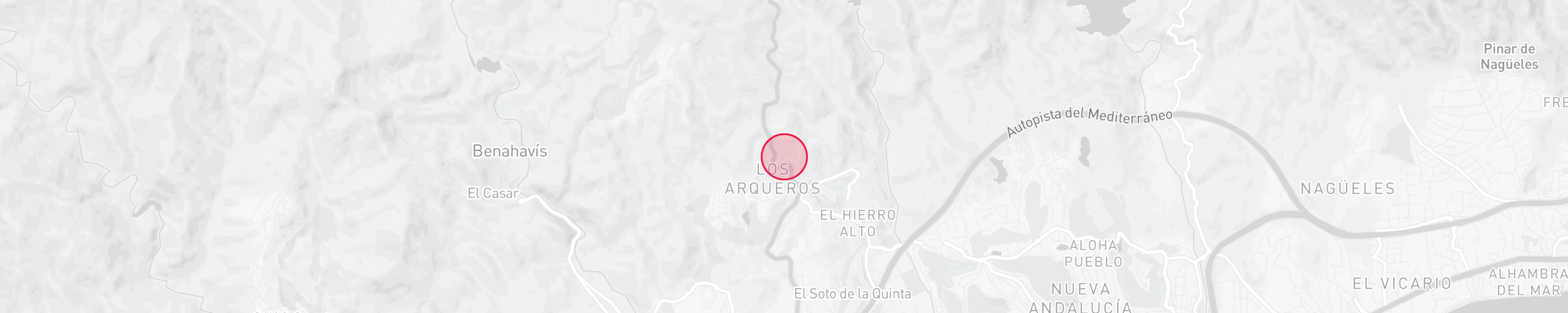 Mapa de localización de la propiedad - Las Colinas de la Heredia