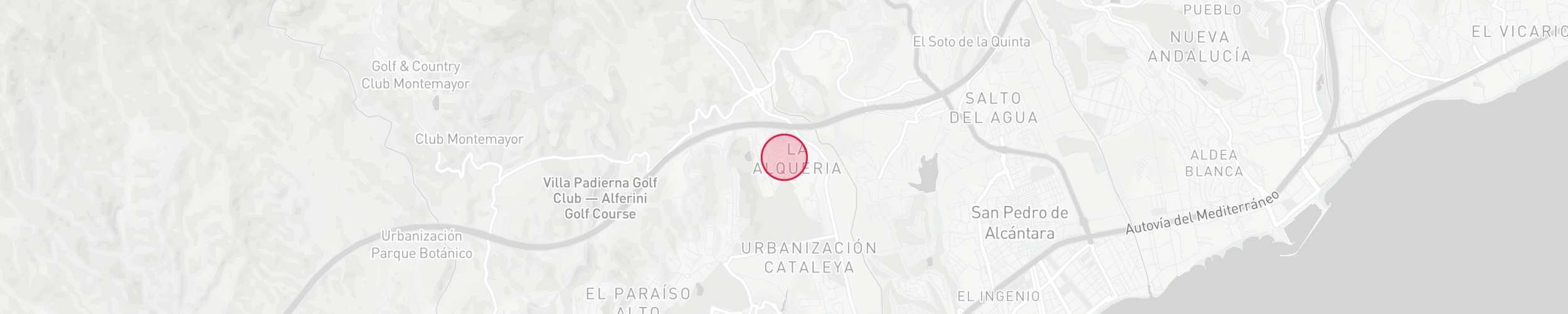 Mapa de localización de la propiedad - La Alqueria