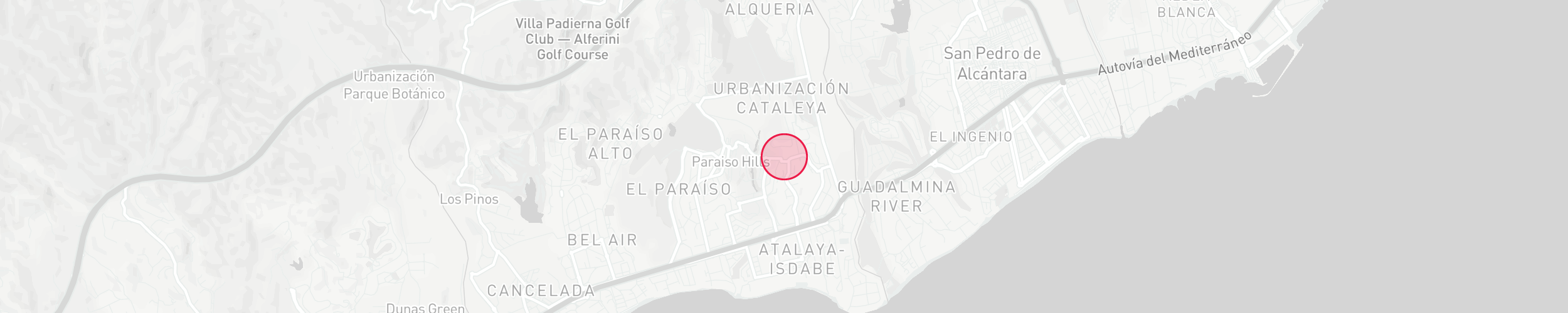 Карта расположения объекта - Nueva Atalaya