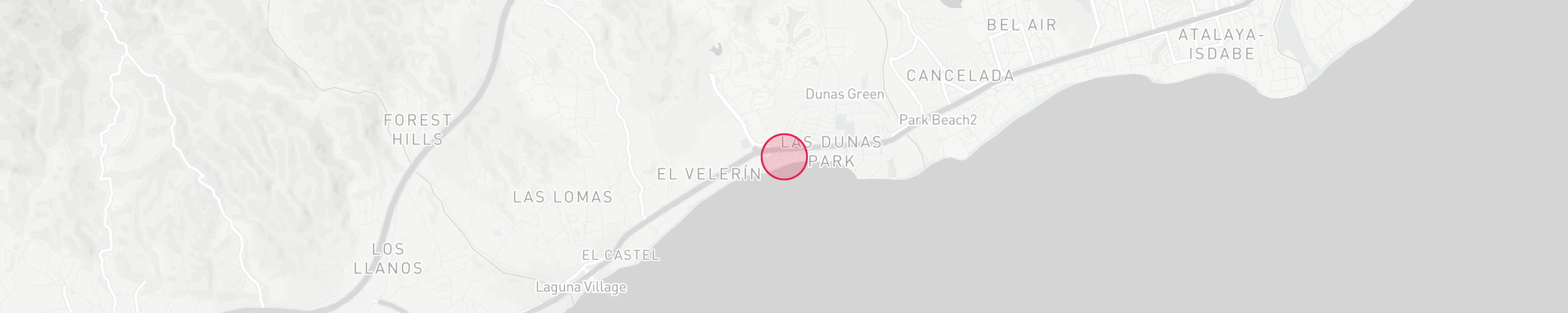 Mapa de localización de la propiedad - Los Granados Playa
