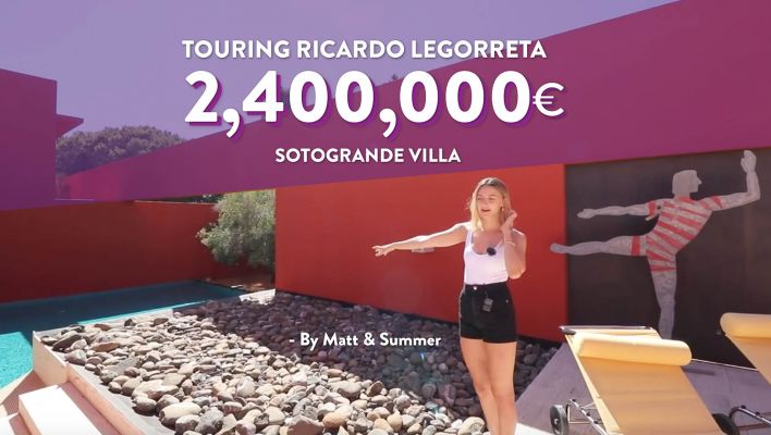 London influencers tour a €2,400,000 Mexican Style Contemporary Villa in Sotogrande