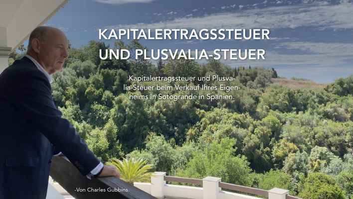 Kapitalertragssteuer und Plusvalia-Steuer von Charles Gubbins 1