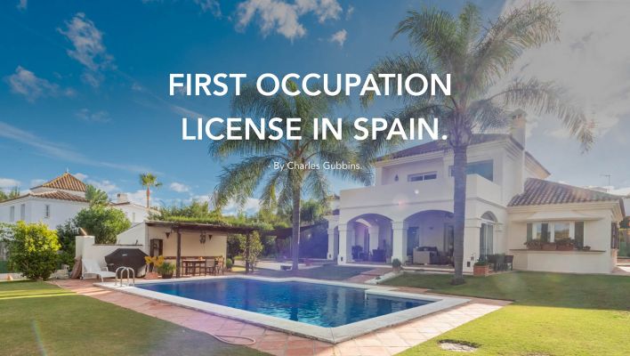 FIRST OCCUPATION LICENSE IN SPAIN. - By Charles Gubbins