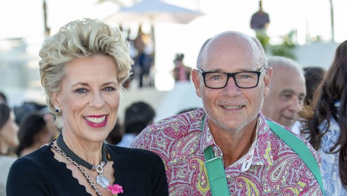 Stephanie Noll & Charles Gubbins at SO/Sotogrande Hotel Opening