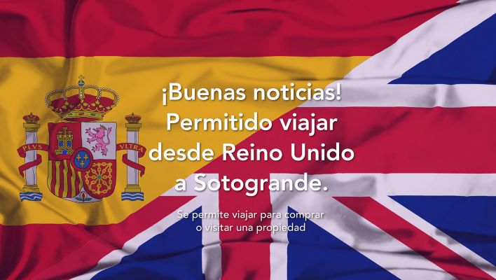 ¡Nuevas reglas permiten salir del Reino Unido para comprar o visitar una propiedad!