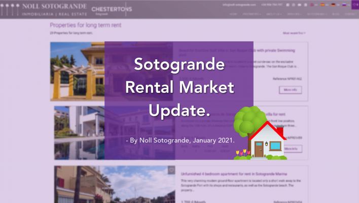 Noll Sotogrande reports a surprising increase in the rental market