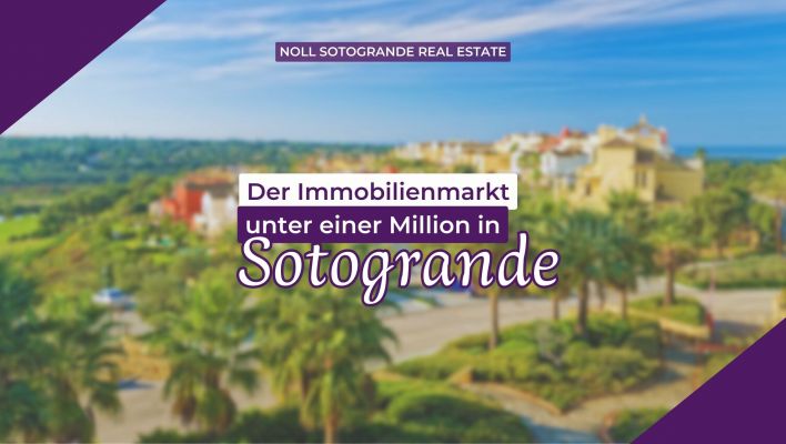 Der Immobilienmarkt unter einer Million in Sotogrande