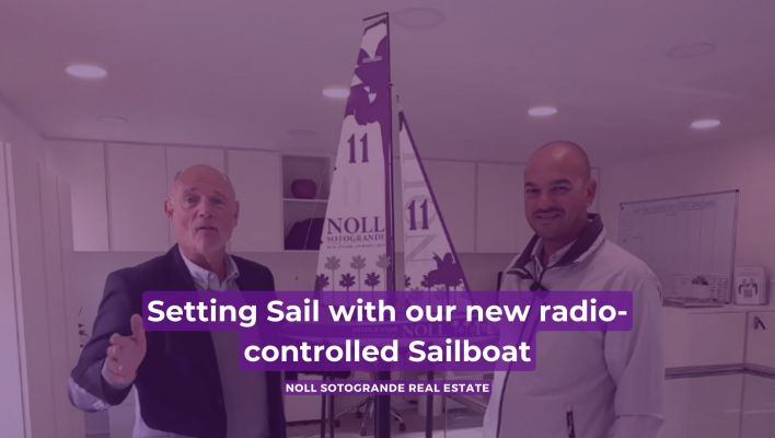 Setting Sail with our new radio-controlled Sailboat