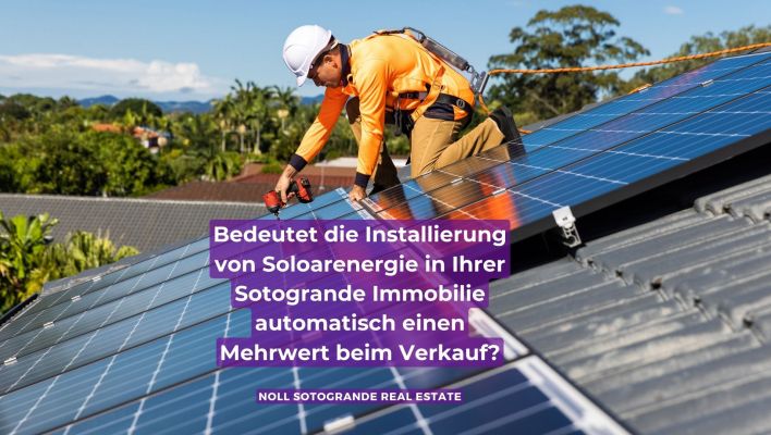 Solarenergie Immobilien Sotogrande - Von Stephanie Noll