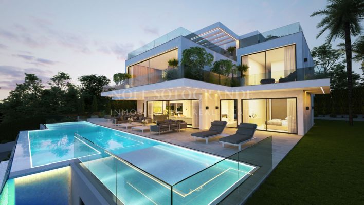 Villa contemporanea con vistas al mar en venta Sotogrande 3.400.000 € // Referencia NP01278