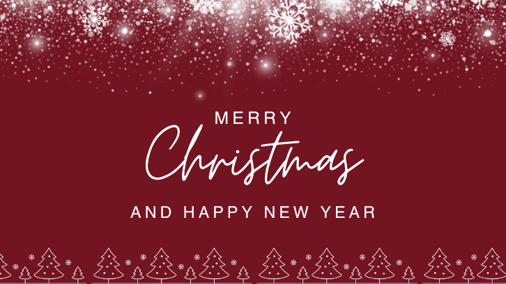 Merry Christmas! Holiday Office Hours